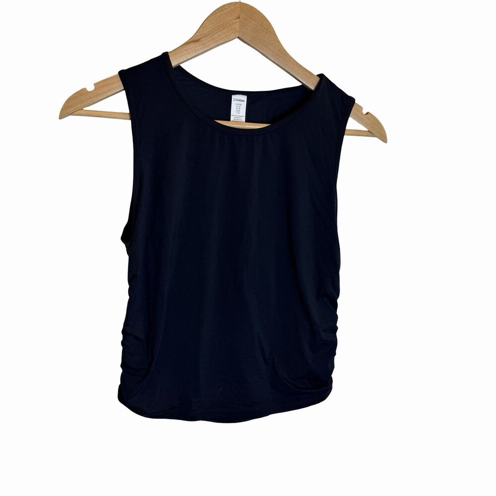 G4free Womens Medium (8) Black UPF 50+ Tank Top Outdoor Athletic Sleeveless NEW